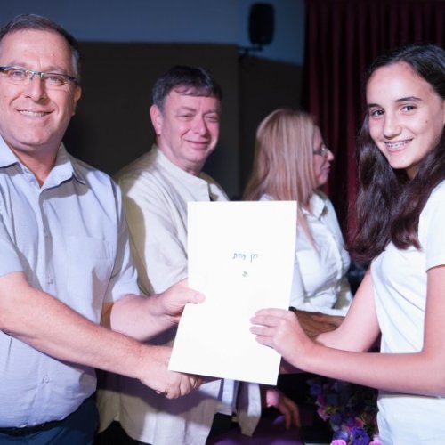 ‏מצטייני ראש העיר 2018 - חטיבות הביניים