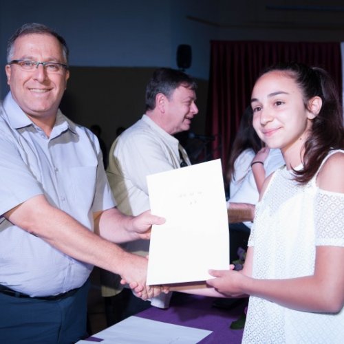 ‏מצטייני ראש העיר 2018 - חטיבות הביניים