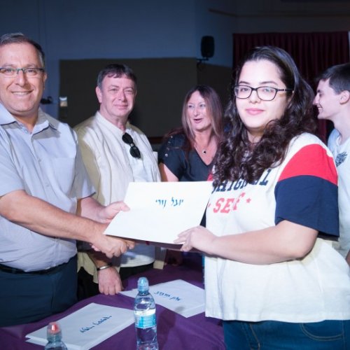 מצטייני ראש העיר 2018 - חטיבה עליונה 