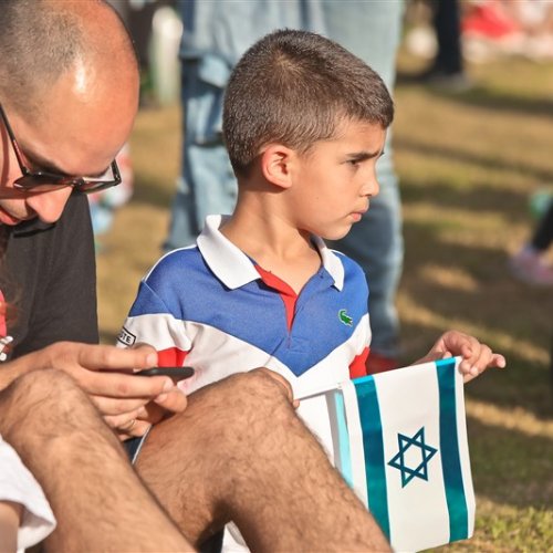 ילדי הגנים חוגגים עצמאות 71 למדינת ישראל