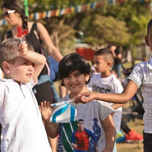 ילדי הגנים חוגגים עצמאות 71 למדינת ישראל