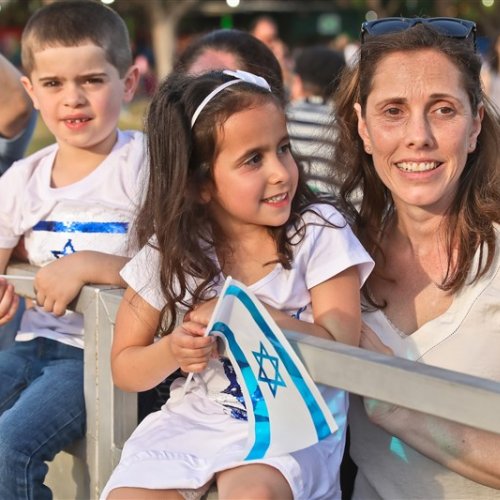 ילדי הגנים חוגגים עצמאות 71 למדינת ישראל