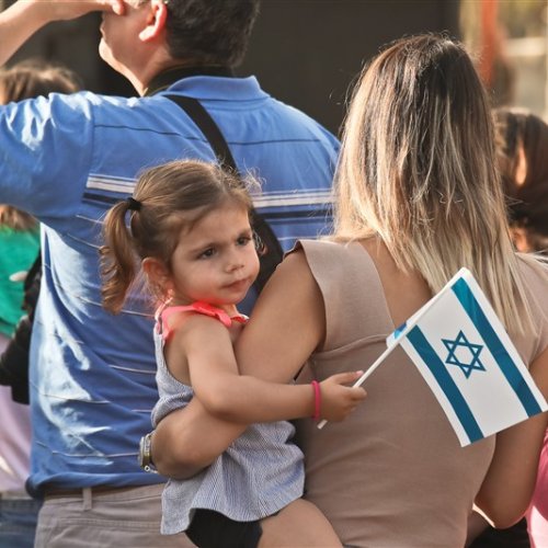 ילדי הגנים חוגגים עצמאות 71 למדינת ישראל