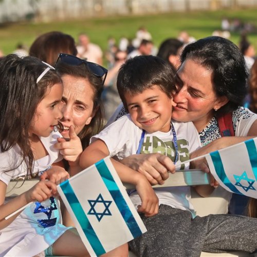 ילדי הגנים חוגגים עצמאות 71 למדינת ישראל