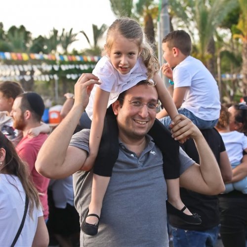 ילדי הגנים חוגגים עצמאות 71 למדינת ישראל