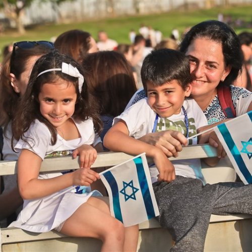 ילדי הגנים חוגגים עצמאות 71 למדינת ישראל