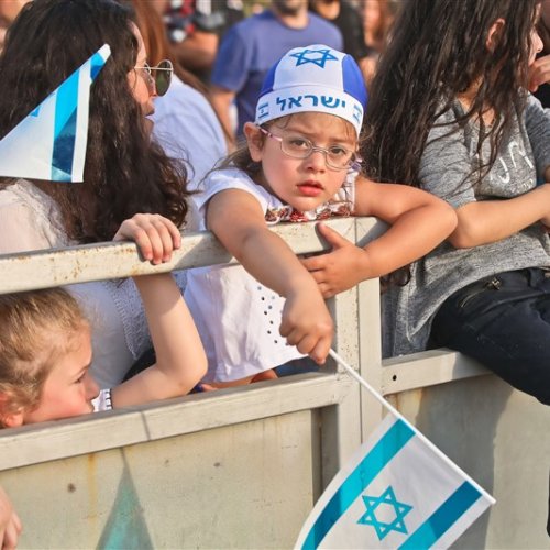 ילדי הגנים חוגגים עצמאות 71 למדינת ישראל