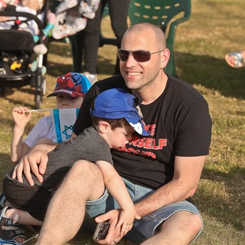 ילדי הגנים חוגגים עצמאות 71 למדינת ישראל