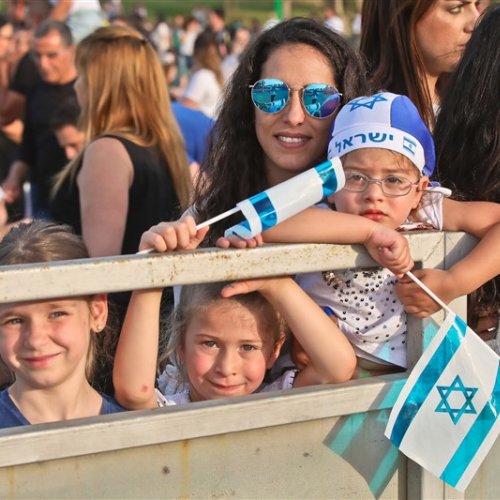 ילדי הגנים חוגגים עצמאות 71 למדינת ישראל