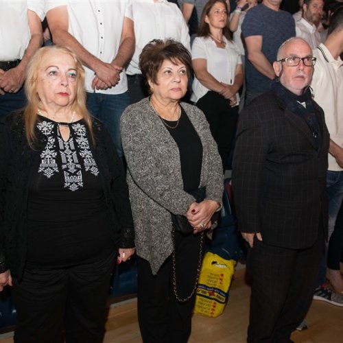טקס יום הזיכרון לשואה ולגבורה תשע