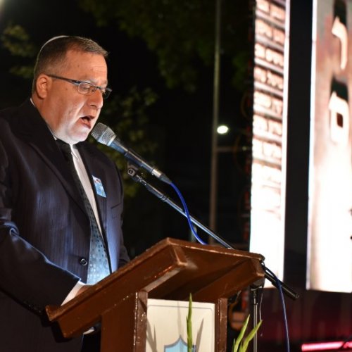 טקס יום הזיכרון לחללי מערכות ישראל תשע