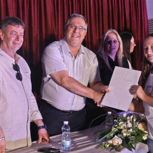 ‏מצטייני ראש העיר 2019 - חטיבות הביניים