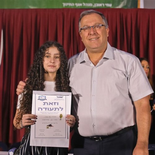‏מצטייני ראש העיר 2019 - חטיבות הביניים