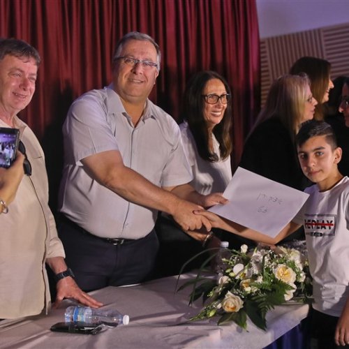 ‏מצטייני ראש העיר 2019 - חטיבות הביניים