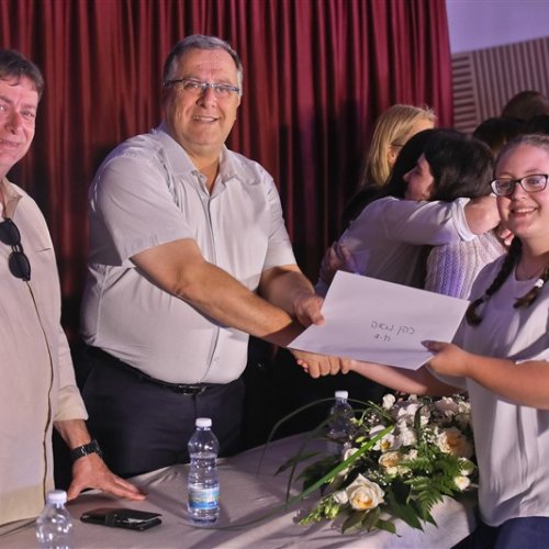 ‏מצטייני ראש העיר 2019 - חטיבות הביניים