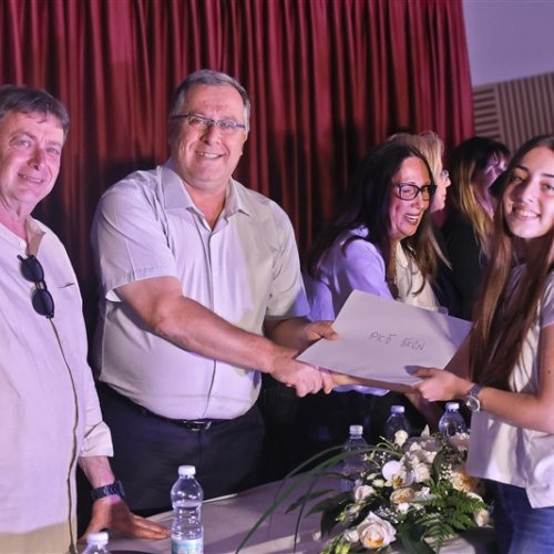 ‏מצטייני ראש העיר 2019 - חטיבות הביניים