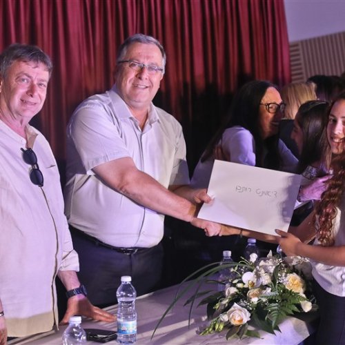 ‏מצטייני ראש העיר 2019 - חטיבות הביניים