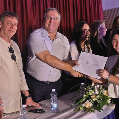 ‏מצטייני ראש העיר 2019 - חטיבות הביניים