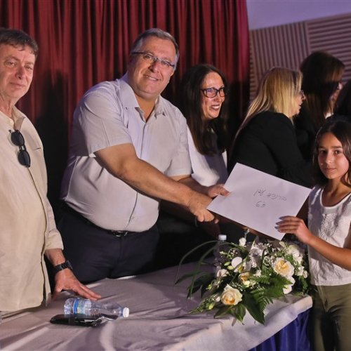 ‏מצטייני ראש העיר 2019 - חטיבות הביניים