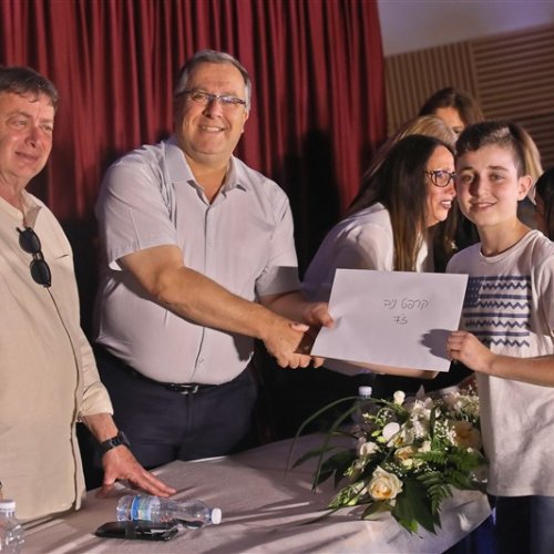 ‏מצטייני ראש העיר 2019 - חטיבות הביניים
