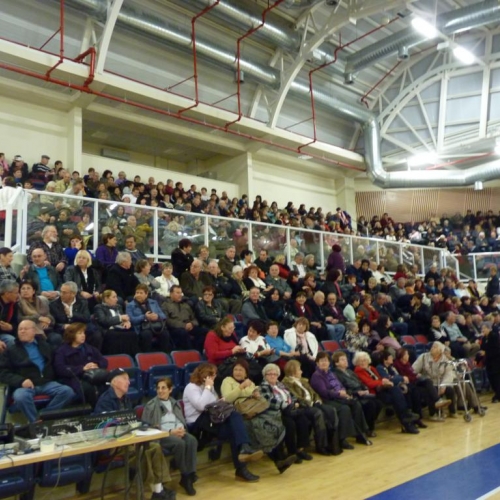 ערב לאזרחים הותיקים - מופע חנן יובל וג'קי לוי - קרית ביאליק
