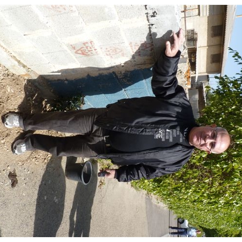 נטיעות באזור התעשייה בקרית ביאליק