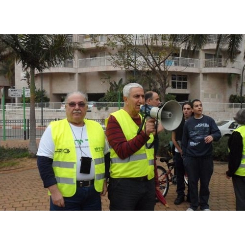 הפנינג אור ירוק קרית ביאליק