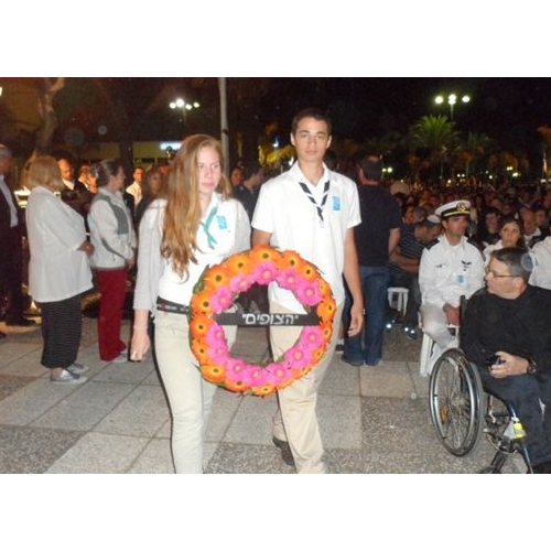  טקס יום הזיכרון לחללי מערכות ישראל תשע