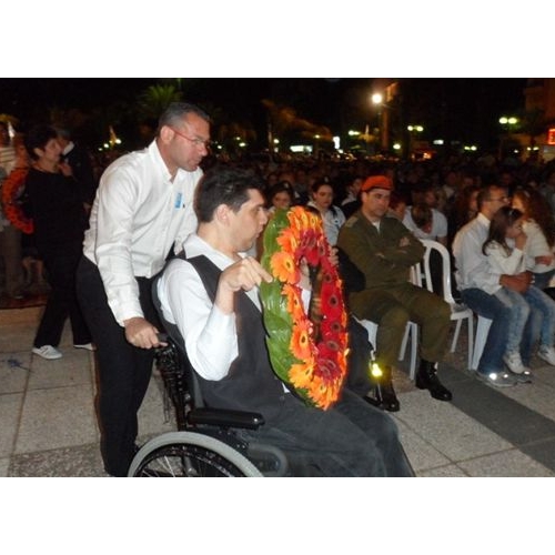  טקס יום הזיכרון לחללי מערכות ישראל תשע