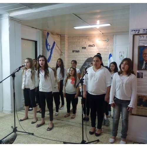 תמונות טקס חנוכת אנדרטת הבנים בעיר