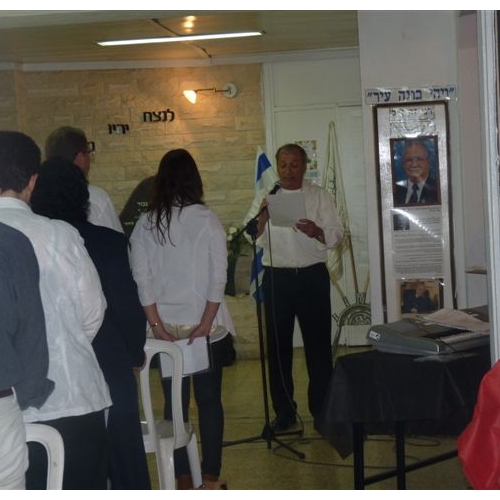 תמונות טקס חנוכת אנדרטת הבנים בעיר