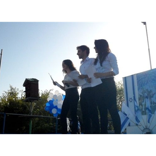 ילדי הגנים חוגגים עצמאות 64 למדינת ישראל