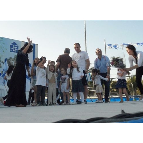 ילדי הגנים חוגגים עצמאות 64 למדינת ישראל
