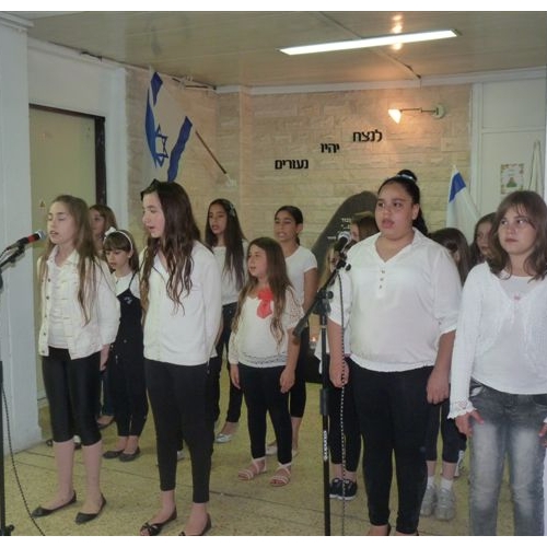 טקס יום הזיכרון בביה