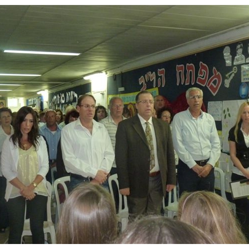 טקס יום הזיכרון בביה