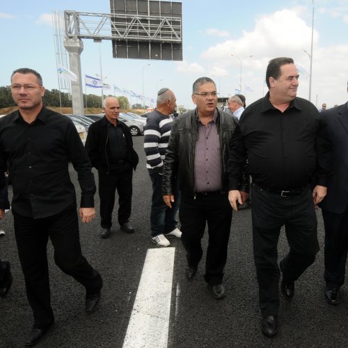 פתיחת שלב ב' - כביש עוקף קריות