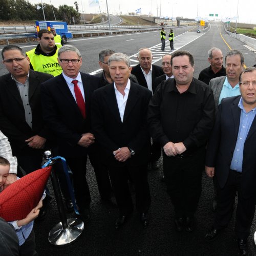 פתיחת שלב ב' - כביש עוקף קריות