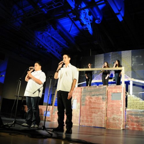 טקס יום הזיכרון לשואה ולגבורה תשע