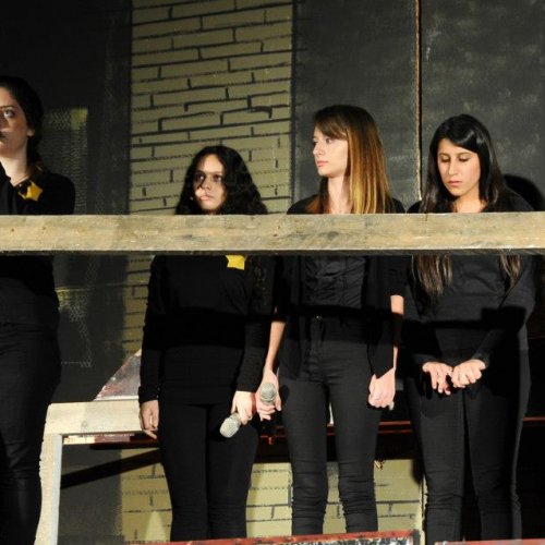 טקס יום הזיכרון לשואה ולגבורה תשע