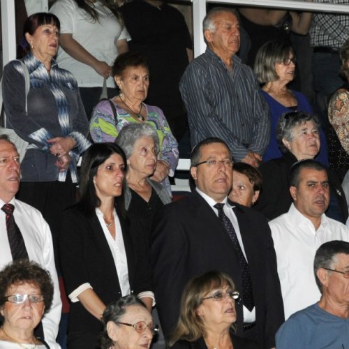 טקס יום הזיכרון לשואה ולגבורה תשע