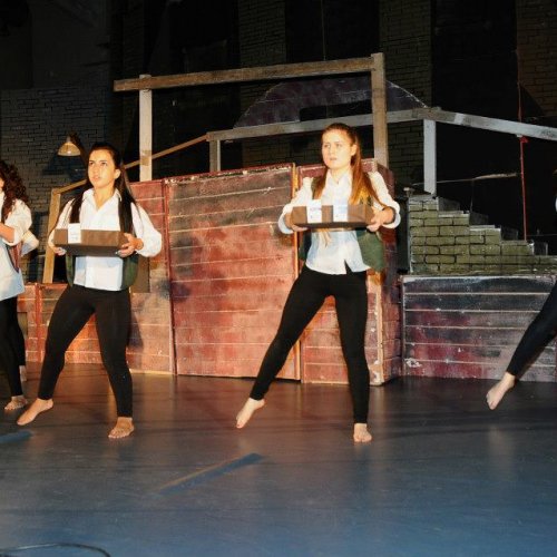 טקס יום הזיכרון לשואה ולגבורה תשע