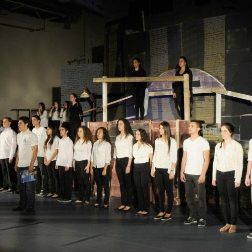 טקס יום הזיכרון לשואה ולגבורה תשע