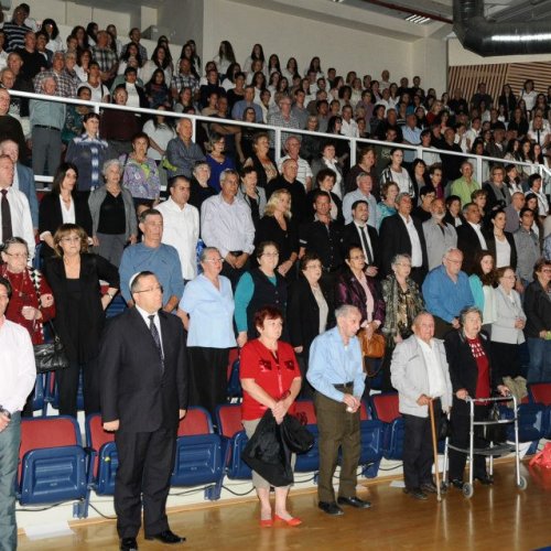 טקס יום הזיכרון לשואה ולגבורה תשע