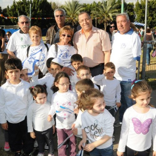 ילדי הגנים חוגגים עצמאות 65 למדינת ישראל