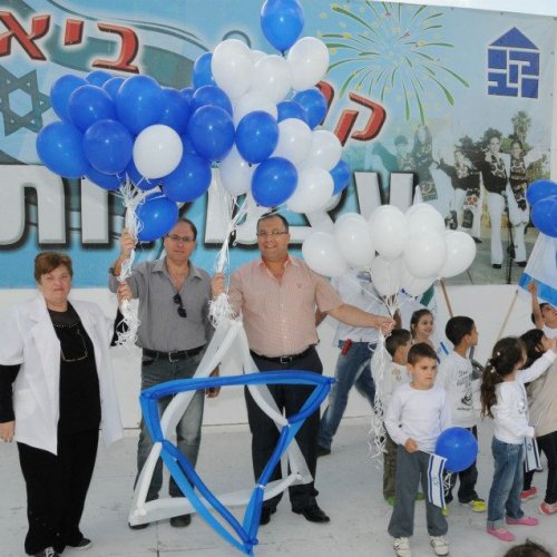 ילדי הגנים חוגגים עצמאות 65 למדינת ישראל