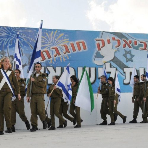 ילדי הגנים חוגגים עצמאות 65 למדינת ישראל