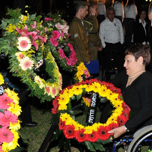 טקס יום הזכרון לחללי מערכות ישראל בני הקריה תשע