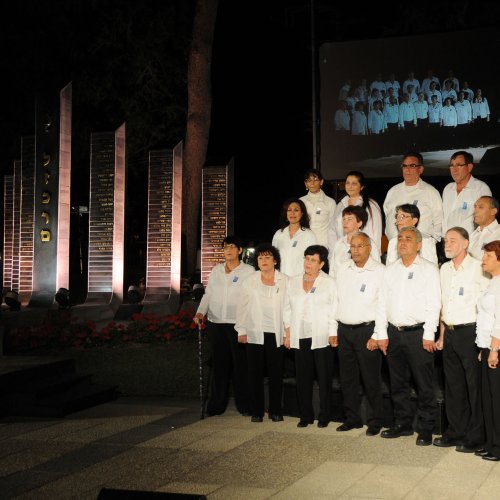 טקס יום הזכרון לחללי מערכות ישראל בני הקריה תשע