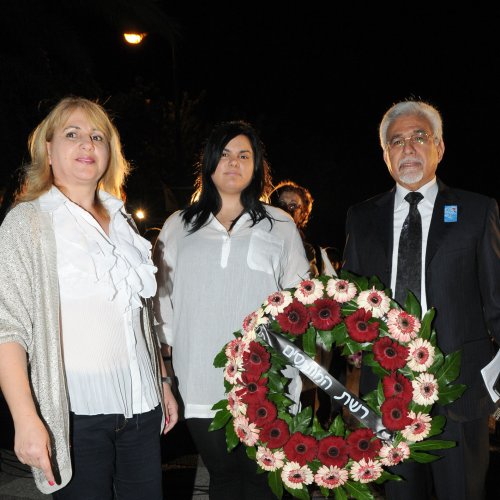 טקס יום הזכרון לחללי מערכות ישראל בני הקריה תשע