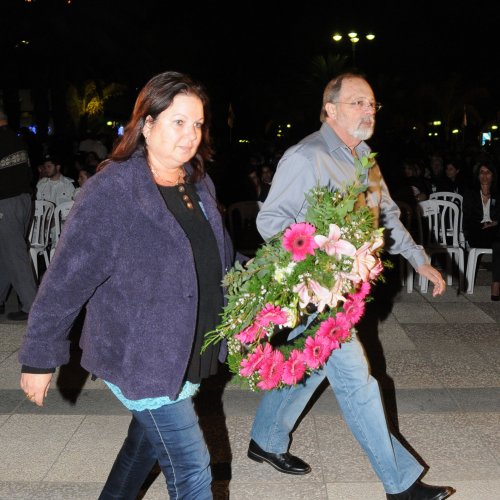 טקס יום הזכרון לחללי מערכות ישראל בני הקריה תשע